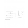 База под раковину BELBAGNO ETNA-1000-2C-1A-SO-GSO-R