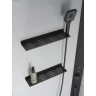 Душевая кабина BELBAGNO UNO UNO-CAB-A-1-90-C-NERO-Bi-TOP-L 90x90x212,5 см L